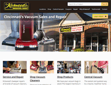 Tablet Screenshot of kirkwoodsweeper.com